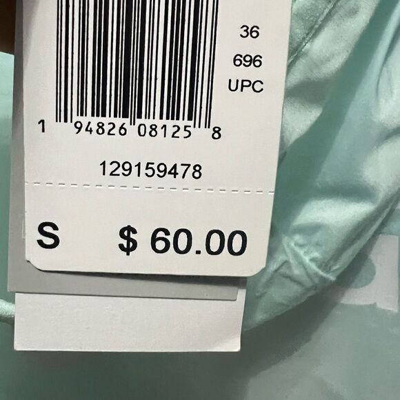New Adidas Windbreaker Jacket in Ice Mint Size Small - Picture 3 of 6